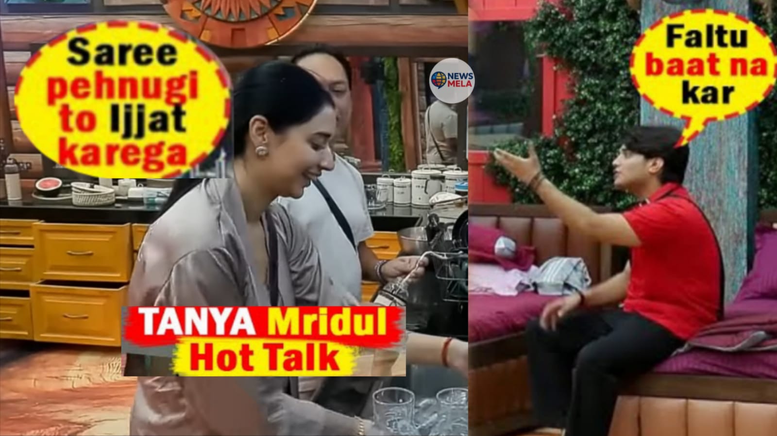 Big Boss 19 : तानिया मित्तल और मृदुल की गरमा-गरम बहस
